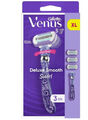 Gillette Venus Deluxe Smooth Swirl Rasierer Damen 3 Rasierklingen 5-fach Klinge