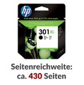 Original HP 301 XL HP301XL Tinte Patronen Druckerpatronen Multipack OfficeJet