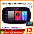 Android 13 Autoradio 6+128GB GPS DAB+ Für Mercedes Benz Smart Forfour Fortwo 453