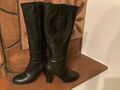 NAVYBOOT Stiefel aus Leder, High Heels, Gr. 39 wie Neu