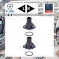 2x ORIGINAL® Topran Kühlmittelflansch für VW Polo Passat Variant Lupo Golf