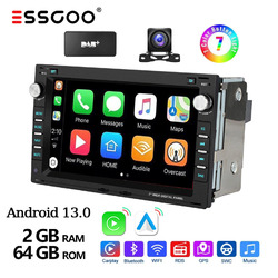 Android 13 DAB+ Autoradio CarPlay 2+64G Für VW Polo 9N Golf 4 Passat B5 Navi GPS