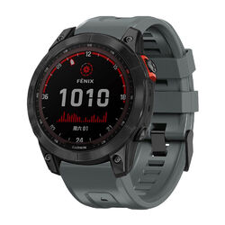 Quick Fit Silikon Armband für Garmin Fenix 7/7X 6/6X Pro 5/5X Plus 3 HR Epix Pro