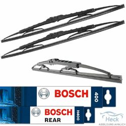 BOSCH Scheibenwischer Wischblatt Set 400 + H400 VW Golf 1 2 Polo (86c)