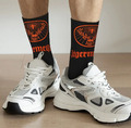 Jägermeister Sport Socken schwarz mit orangem Logo