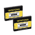2x PATONA Akku für AVM FRITZ!Fon MT-F M2 C4 C5 312BAT006 FritzFon MTF 750mAH