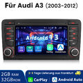 Android 13 Autoradio Für Audi A3 S3 RS3 8P 8V GPS Carplay Navi WIFI SWC BT 2+32G