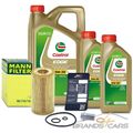 MANN-FILTER ÖLFILTER+7L CASTROL EDGE 5W-30 LL FÜR MERCEDES BENZ CLK C209