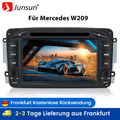 Für Mercedes Benz C Klasse W203 W209 Nav BT SWC DAB+ 7" HD Autoradio CD DVD GPS