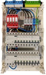 Unterverteilung verdrahtet Hager Aufputz Unterputz Hohlwand SicherungskastenSonderkonfigurationen jederzeit möglich!