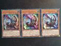 3x Yu-Gi-Oh! RA02-DE009 Geisteroger und Schneehase Ultra Rare NM 1st