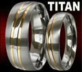 TITAN RINGE 6-8mm EHERINGE TRAURINGE PARTNERRINGE HOCHZEITSRINGE VERLOBUNGSRINGE