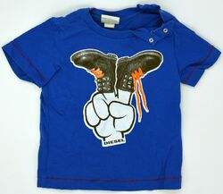 Tolles Original Baby Shirt von Diesel Größe 6M 62 68