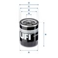 Ölfilter UFI 23.479.00 für MITSUBISHI COLT VI (Z3A, Z2A) für SMART FORFOUR (454)