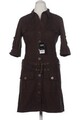 ZERO Kleid Damen Dress Damenkleid Gr. EU 36 Baumwolle Braun #h6wasqp