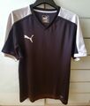 Puma Shirt Trikot Herren Jungen schwarz Gr.S 44/46 Polyester Neuwertig