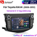 7" Android13 Autoradio Für Toyota RAV4 2006-2012 Carplay 2+64GB GPS NAVI BT DAB+