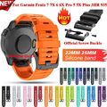 Quick Fit Silikon Armband für Garmin Fenix 6 6S 6X Pro Solar 5 5S 5X Plus 7/7X