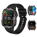 Smartwatch für Damen Herren Touchscreen 1.96" Fitnessuhr mit Bluetooth Anrufe