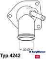 BorgWarner (Wahler) 4242.92D Thermostat für Kühlmittel Thermostat für Opel 