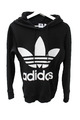 ADIDAS Trefoil Hoodie Black Damen Kapuzensweatshirt CE2408 Gr.34 XS TOP