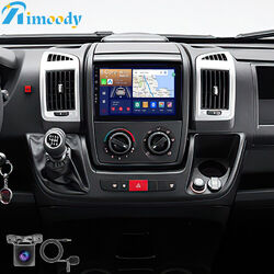 4+64GB Autoradio Android 13 Für Fiat Ducato Peugeot Boxer Citroen Jumper +Kamera