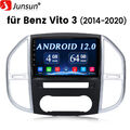 Für Mercedes Benz Vito W447 2014-2020 Autoradio GPS Navi WIFI Android 12 CarPlay