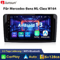 Carplay Android 13 Autoradio GPS Nav WIFI DAB BT 6+128G Für Benz ML W164 GL X164