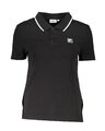 Fila Baumwoll-Poloshirt mit kontrastierenden Details und Logo  -  Polos  - Black