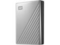 WD My Passport Ultra 4TB Silver USB-C/USB3.0 HDD 6,4cm 2,5Zoll Metal finish RTL