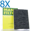 8x Mann-Filter Innenraumfilter/Pollenfilter CUK 3567 für Ford Focus Tourneo