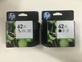 2 original HP Tintenpatronen 62XL Black C2P05AE / Color C2P07AE 2022/23 Rechnung