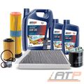 INSPEKTIONSPAKET FILTERSATZ SET B+7L EUROLUB 5W-30 FÜR MERCEDES W211 200 220 CDI