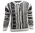 Original Paolo Deluxe®  Sweater Modell  "Giorgio" in Black & White