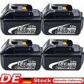 4x Für Original Makita Akku 18V 6Ah 8Ah 12Ah 9Ah BL1860B BL1850B BL1840B BL1830B