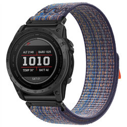 Quickfit Nylon Loop Armband Für Garmin Fenix 3 HR 5 5X Plus 6 6X 7 7X Pro Epix