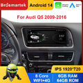 8.8" Android 14 Autoradio CarPlay 8-Core 128G Für Audi Q5 Concert/Symphony 09-16