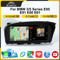 für BMW E60 E61 E90 E91 CCC GPS Navi Android 14.0 8Core 4G Autoradio CarPlay IPS