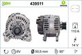 VALEO 439511 Generator für SEAT SKODA VW