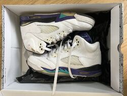 Nike Air Jordan 5 retro Grape 2013 GS Gr.39 +OVP