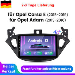 9" Android 13 Autoradio Für Opel Corsa E 2015-2019 GPS Navi DAB+ Carplay 6+128GB