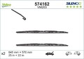 Wischblatt Scheibenwischer SILENCIO CONVENTIONAL SET VALEO 574162 für BMW 645