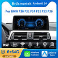 12.3'' Android 14 Autoradio CarPlay 64GB FÜR BMW 3/4er F30 F31 F32 F33 F36 EVO