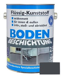 Flüssig Kunststoff 2,5L Bodenbeschichtung 50m² Betonfarbe Beton Beschichtung