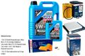 BOSCH Inspektionspaket 6 L Liqui Moly Longtime High Tech 5W-30 für Honda CR-V