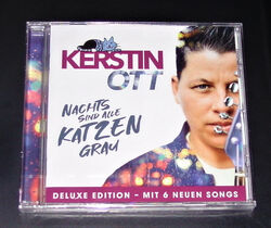 KERSTIN OTT NACHTS SIND ALLE KATZEN GRAU DELUXE EDITION CD SCHNELLER VERSAND NEU