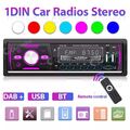 DAB+ Autoradio RDS AM FM Bluetooth Freisprecheinrichtung 2 USB SD 1 DIN DE