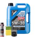 Motoröl 5W30 LIQUI MOLY Longtime High Tech 5L +MANN Ölfilter +Ölschlammspülung