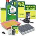 MANN-FILTER INSPEKTIONSPAKET+5L CASTROL MAGNATEC 5W-30 A5 FÜR FORD FIESTA 5