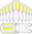 10x G9 3W LED Warmweiss 3000K 300 Lumen LED Leuchtmittel Birne Halogen 230V